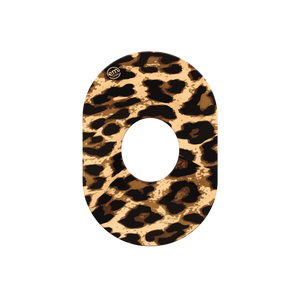 ExpressionMed Leopard Print Adhesive Patch Dexcom G7