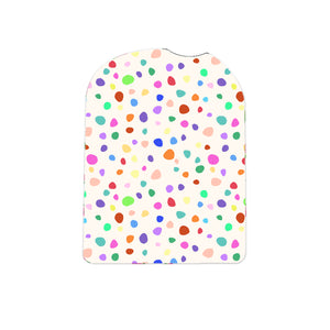 Omnipod Cover Sticker (Multi-Coloured Dotty)