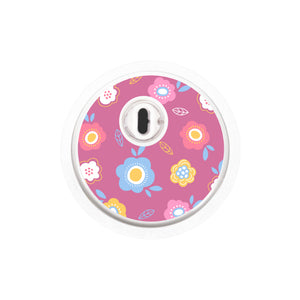 Freestyle Libre 3 Sensor Sticker (Springy Petals Collection) 4pk