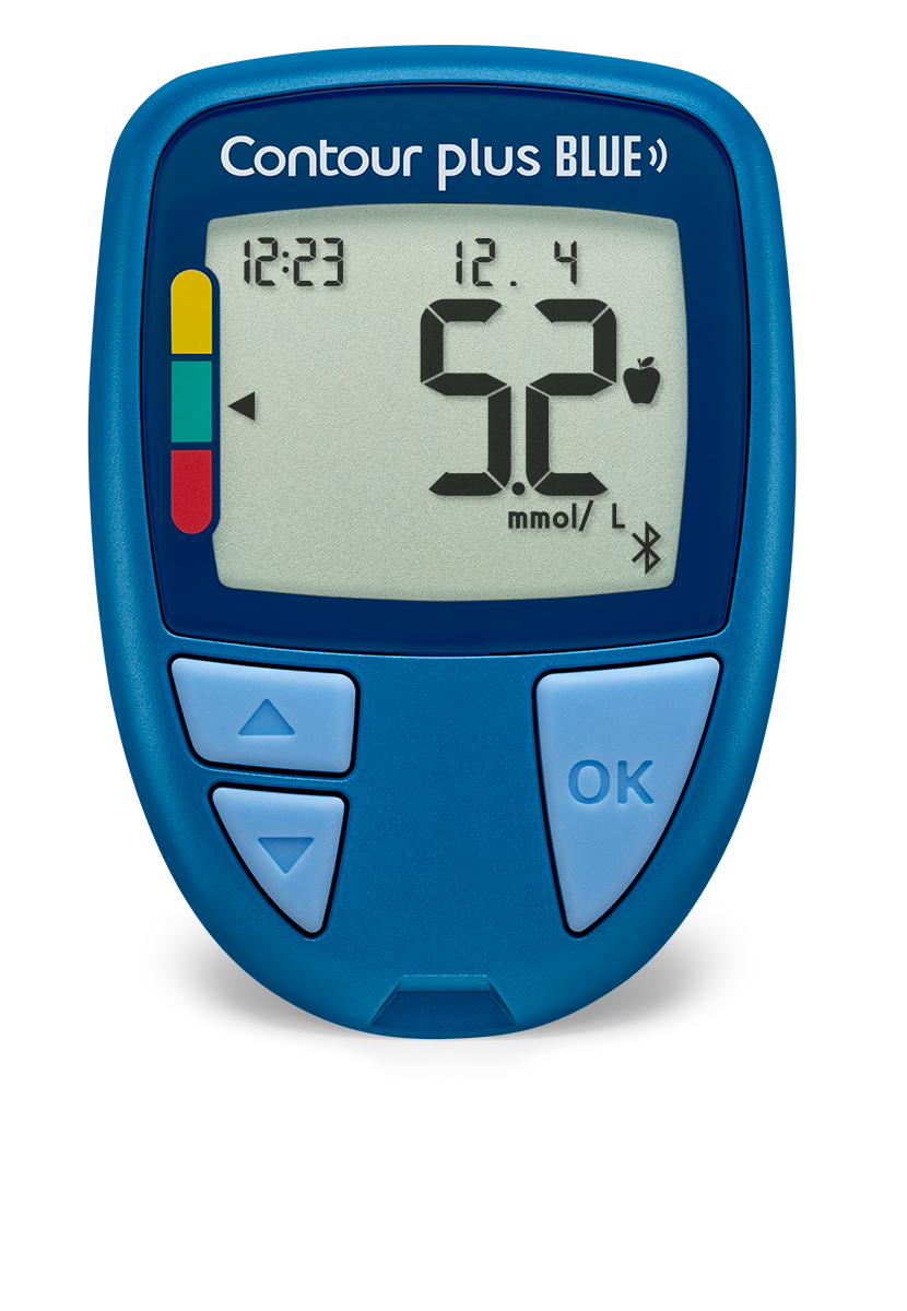 Contour® Plus Blue Blood Glucose Meter Kit