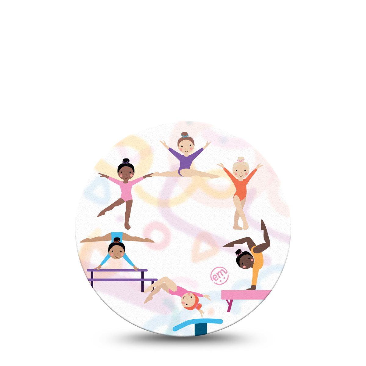 ExpressionMed OverPatch Gymnastics Adhesive Patch Freestyle Libre 2 or