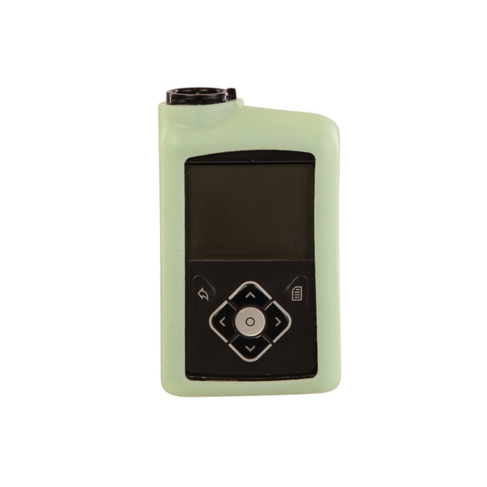 Medtronic 640G, 670G, 780G Protective Silicone Gel Cover  - Green Gloskynz - GLOWS IN THE DARK!