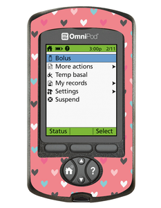 Omnipod PDM Cover (Heart to Heart)