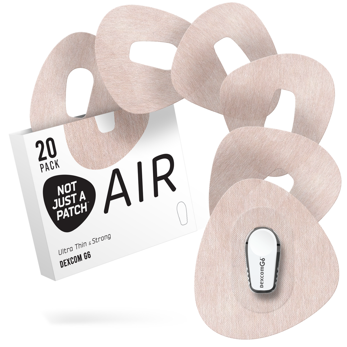 Not Just a Patch Air - Dexcom G6/One - 20 Pack