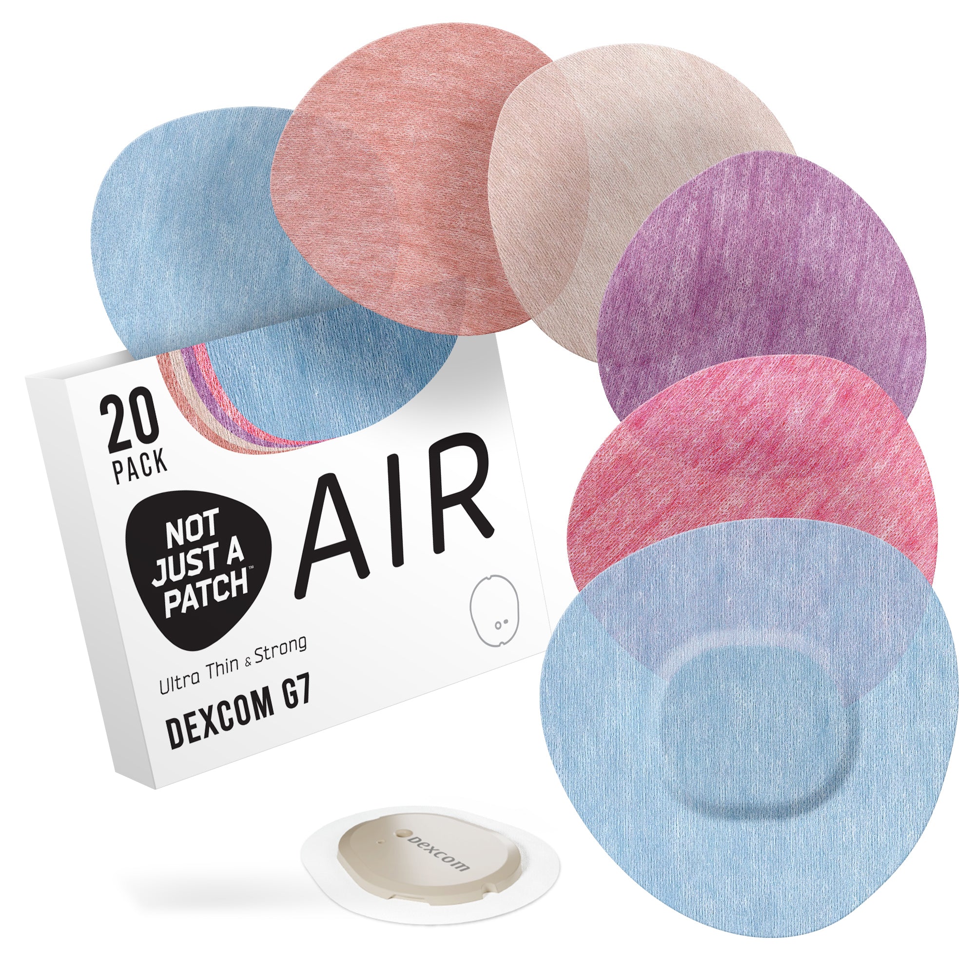 Not Just a Patch Air Mini - Dexcom G7/Dexcom ONE+ - 20 Pack ...