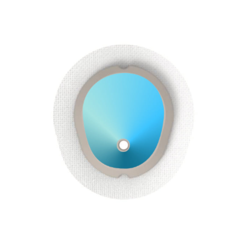 Dexcom G7/Dexcom One+ Sensor Sticker (Ambient Blues) 6 pack