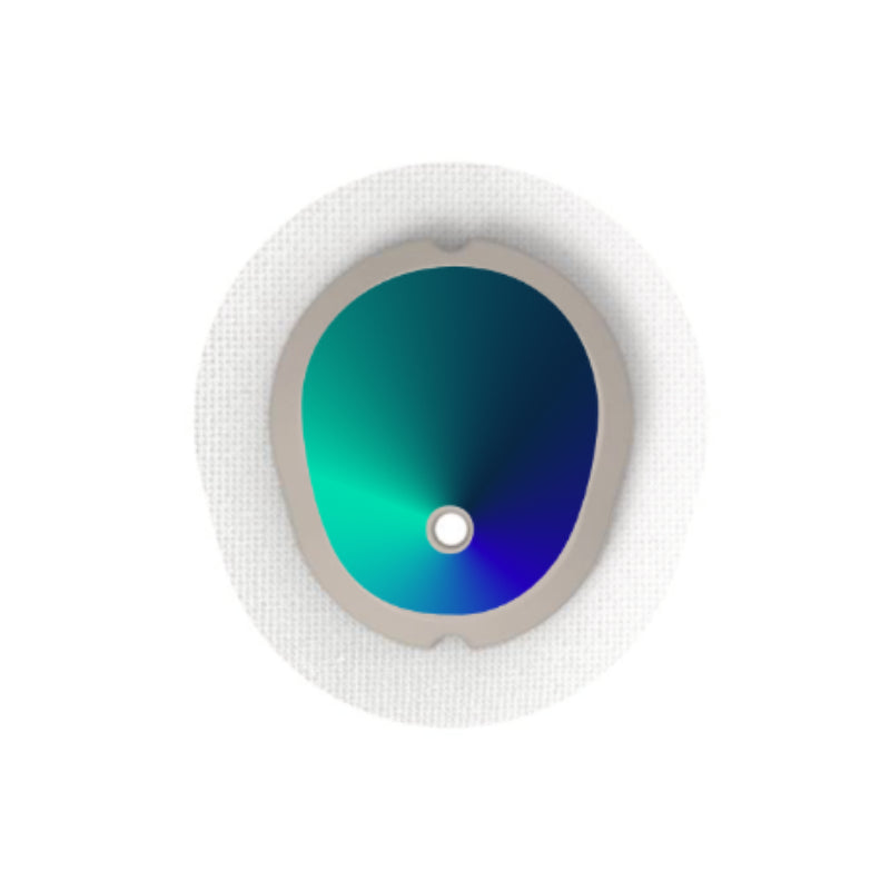 Dexcom G7/Dexcom One+ Sensor Sticker (Ambient Blues) 6 pack