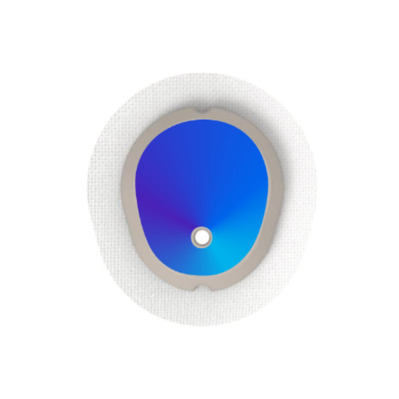 Dexcom G7/Dexcom One+ Sensor Sticker (Ambient Blues) 6 pack