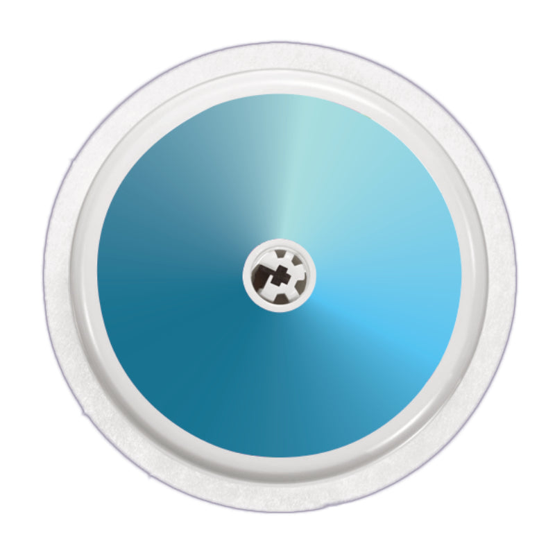 Freestyle Libre 2 Sensor Stickers (Ambient Blues) 6 pack
