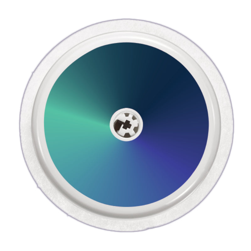 Freestyle Libre 2 Sensor Stickers (Ambient Blues) 6 pack