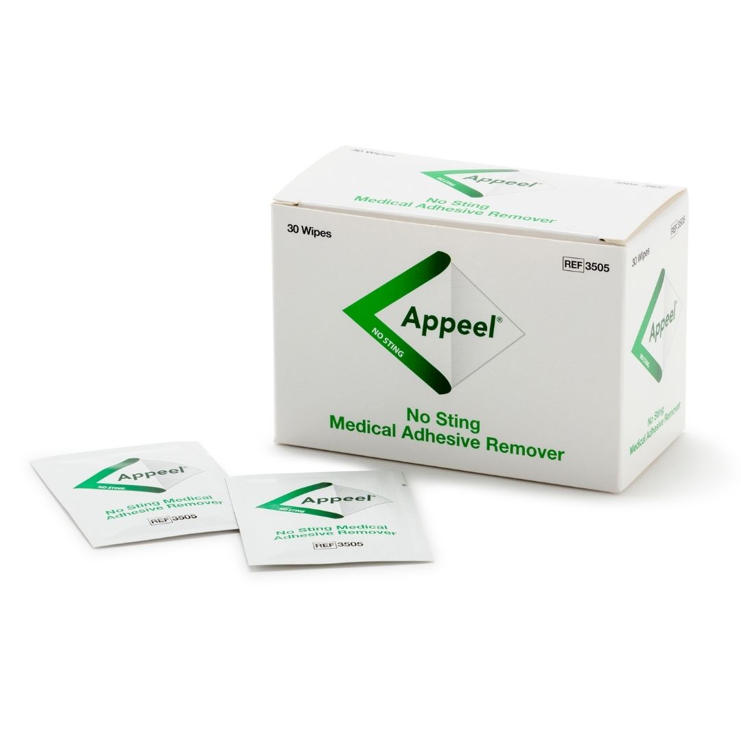 Appeel Medical Adhesive Remover Wipes (Pack of 30)