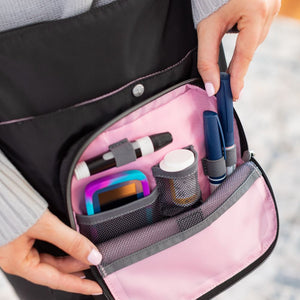 Convertible Nylon Diabetes Backpack