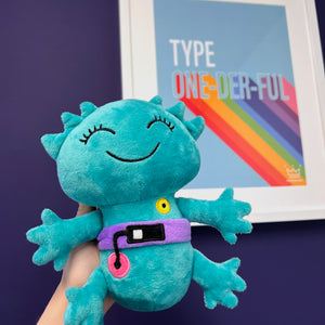 Betes the Axolotl Plushie