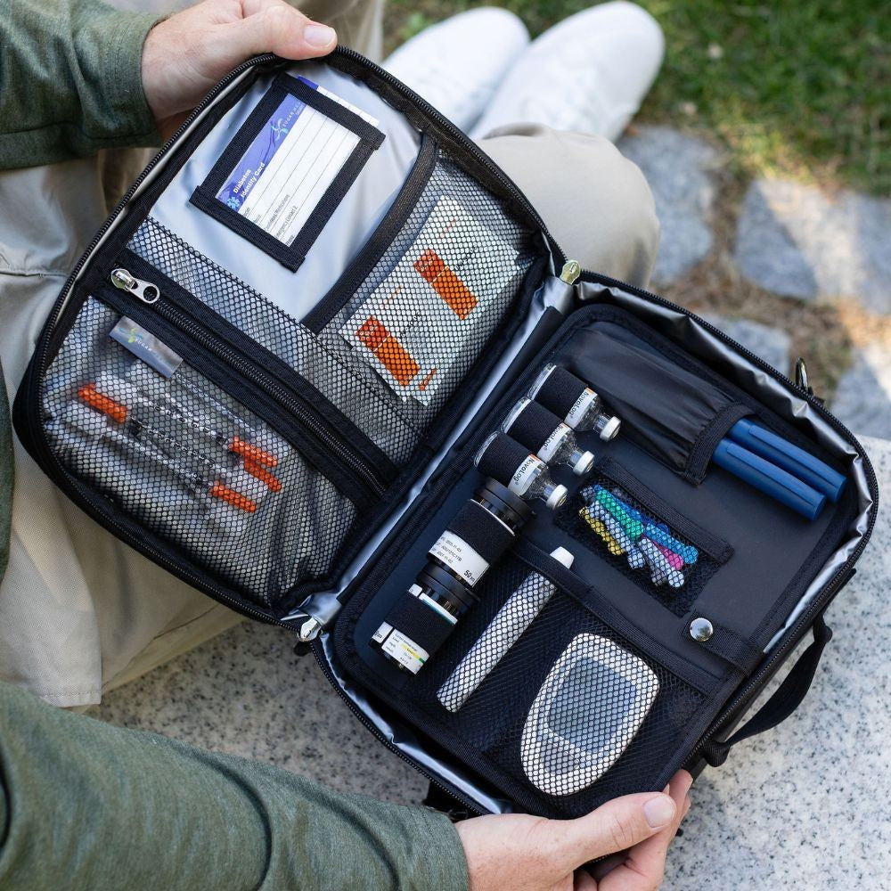 Insulated Travel Diabetes Bag (Other Designs Available)