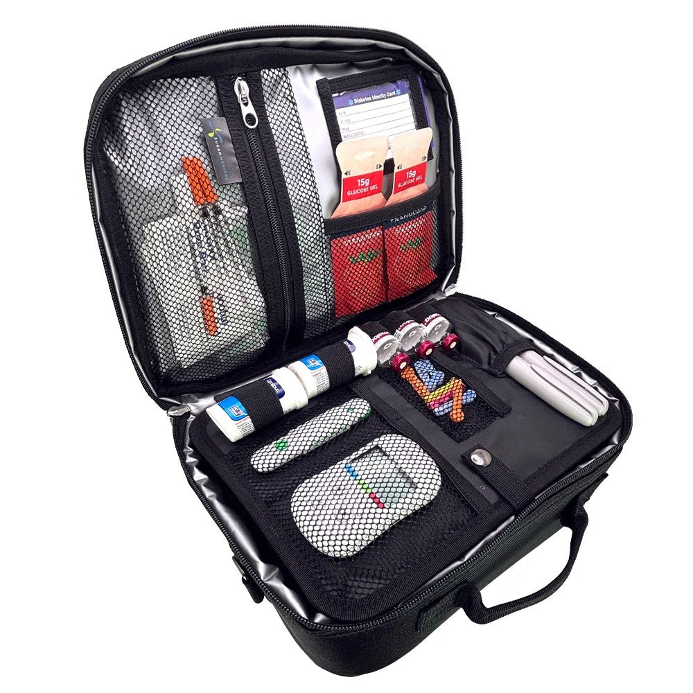 Insulated Travel Diabetes Bag (Other Designs Available)