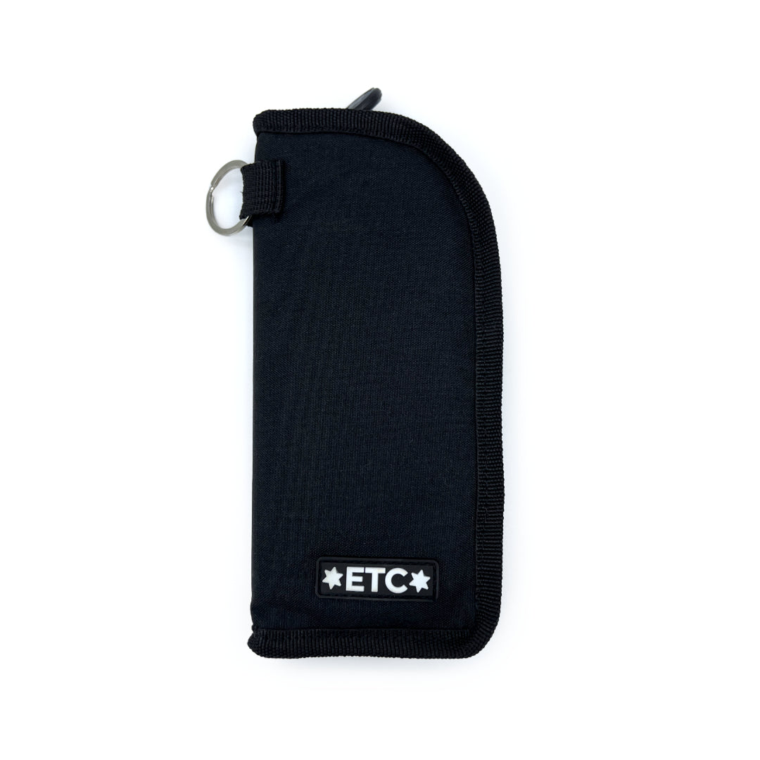 black and butterfly pattern isothermal diabetes pen bags ETC logo badge
