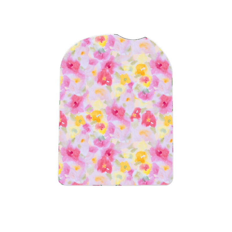 Omnipod Cover Stickers (Blurry Pansies) 3 Pack