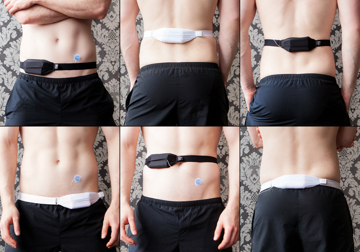 Hid-In Adult Small Pouch Multiway Body Band - Beige