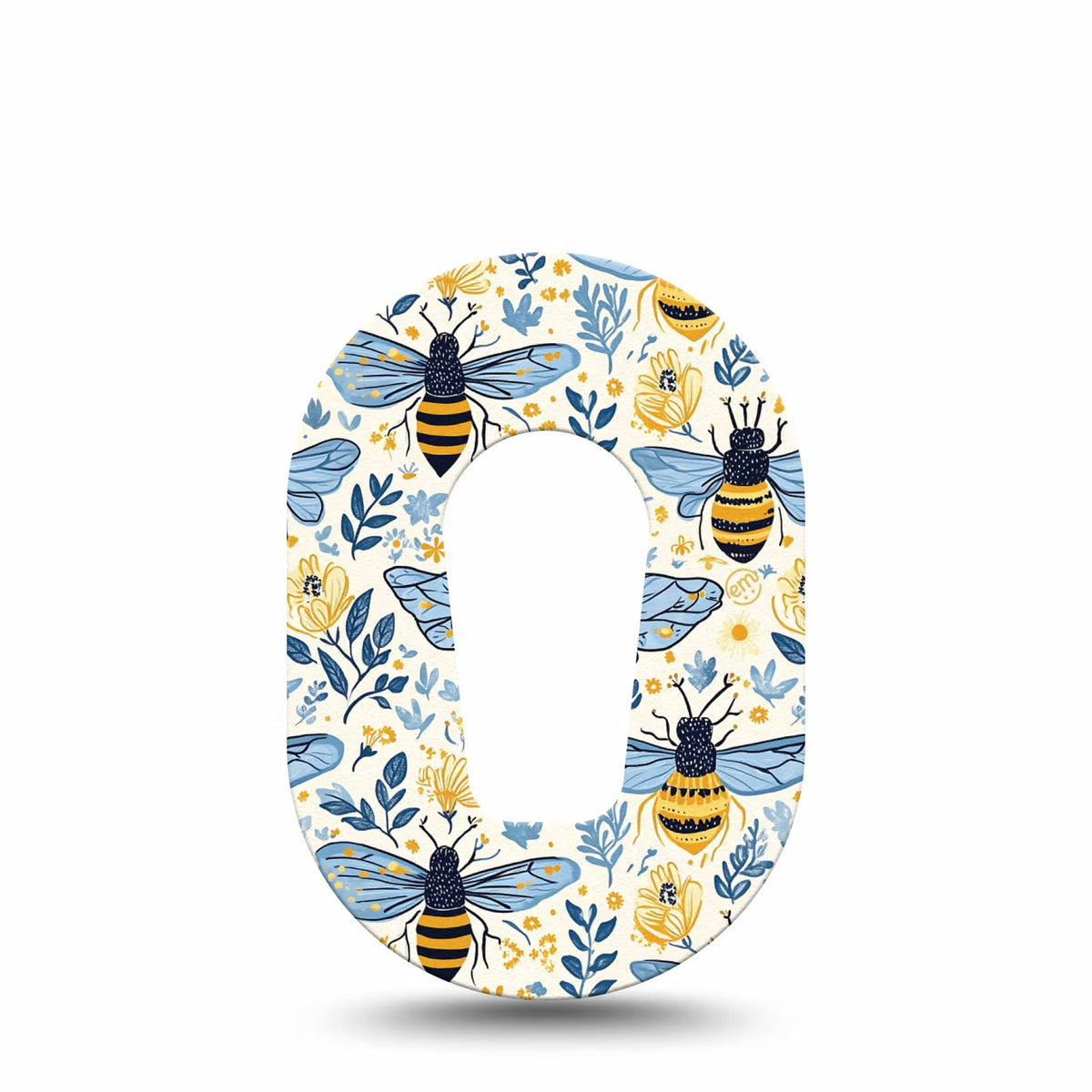 ExpressionMed Mini Busy Bees Adhesive Patch Dexcom G6/One
