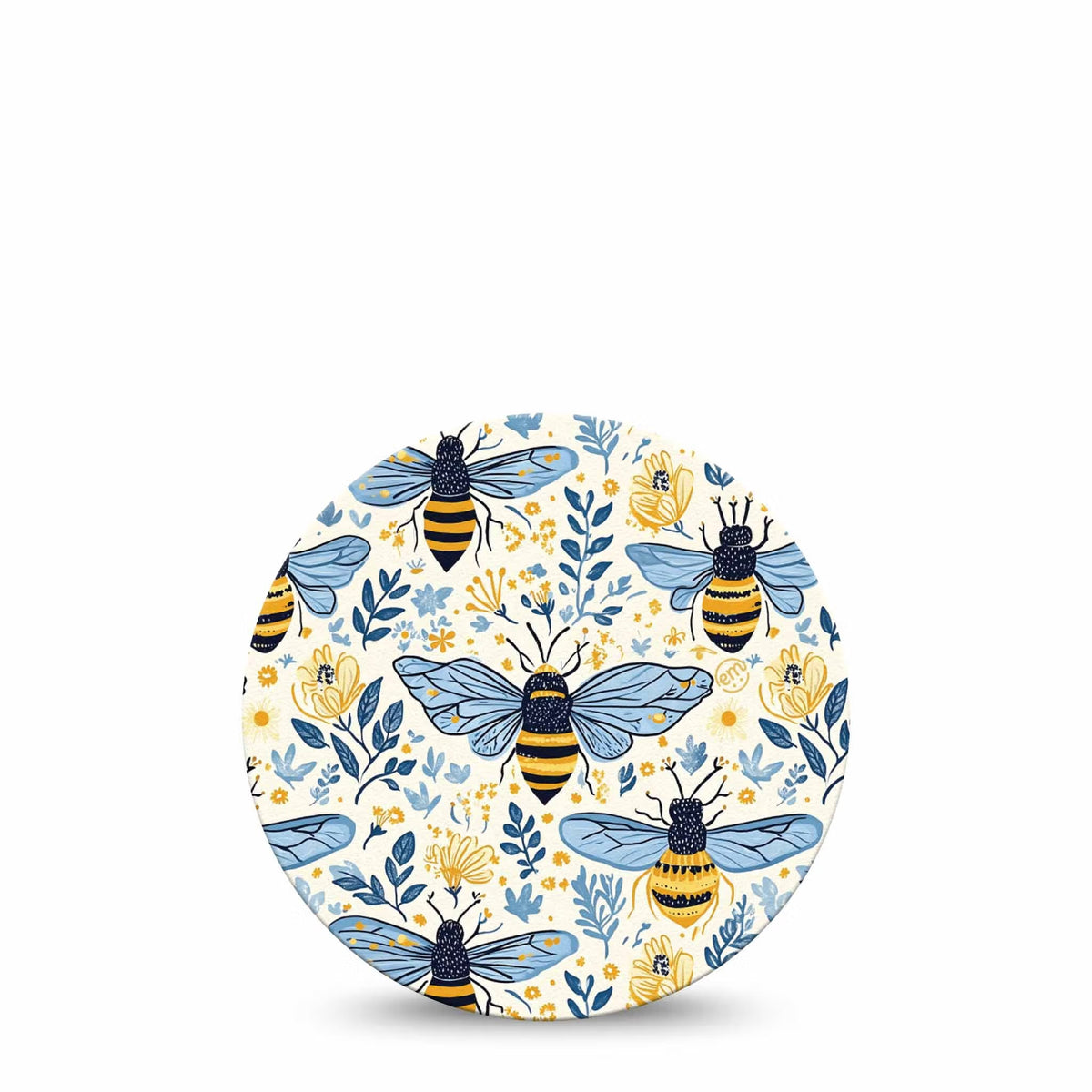 ExpressionMed OverPatch Busy Bees Adhesive Patch Freestyle Libre 2 or 3