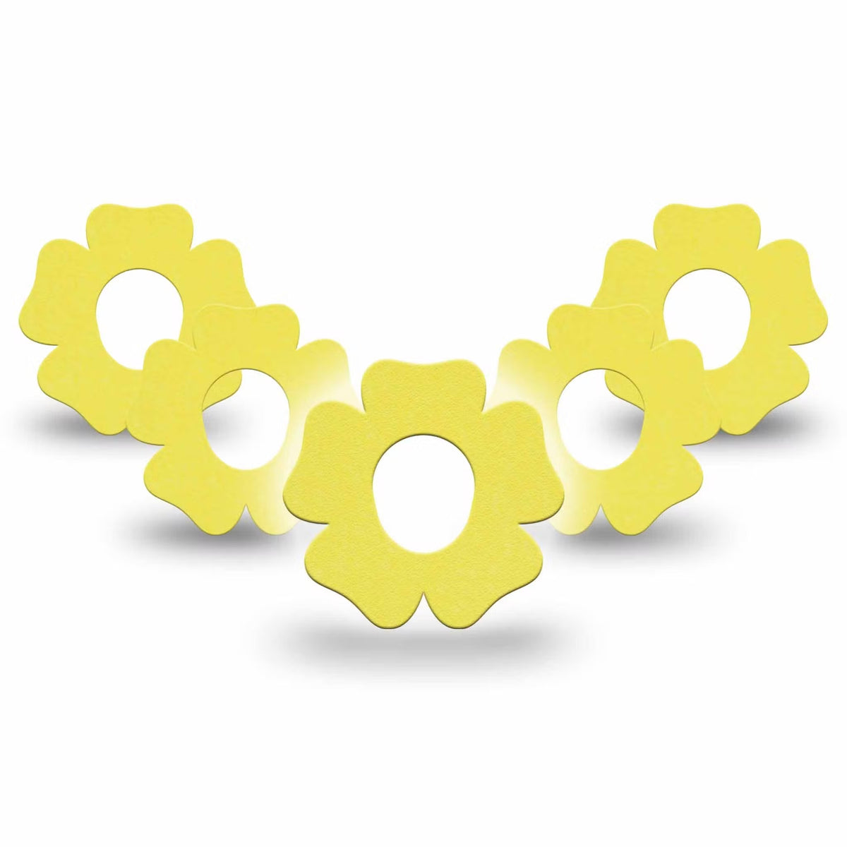 ExpressionMed Butter Yellow Dexcom G7 Flower Adhesive Patch