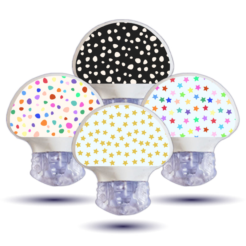 Enlite/Guardian Sensor Sticker (Celebration) 4pk