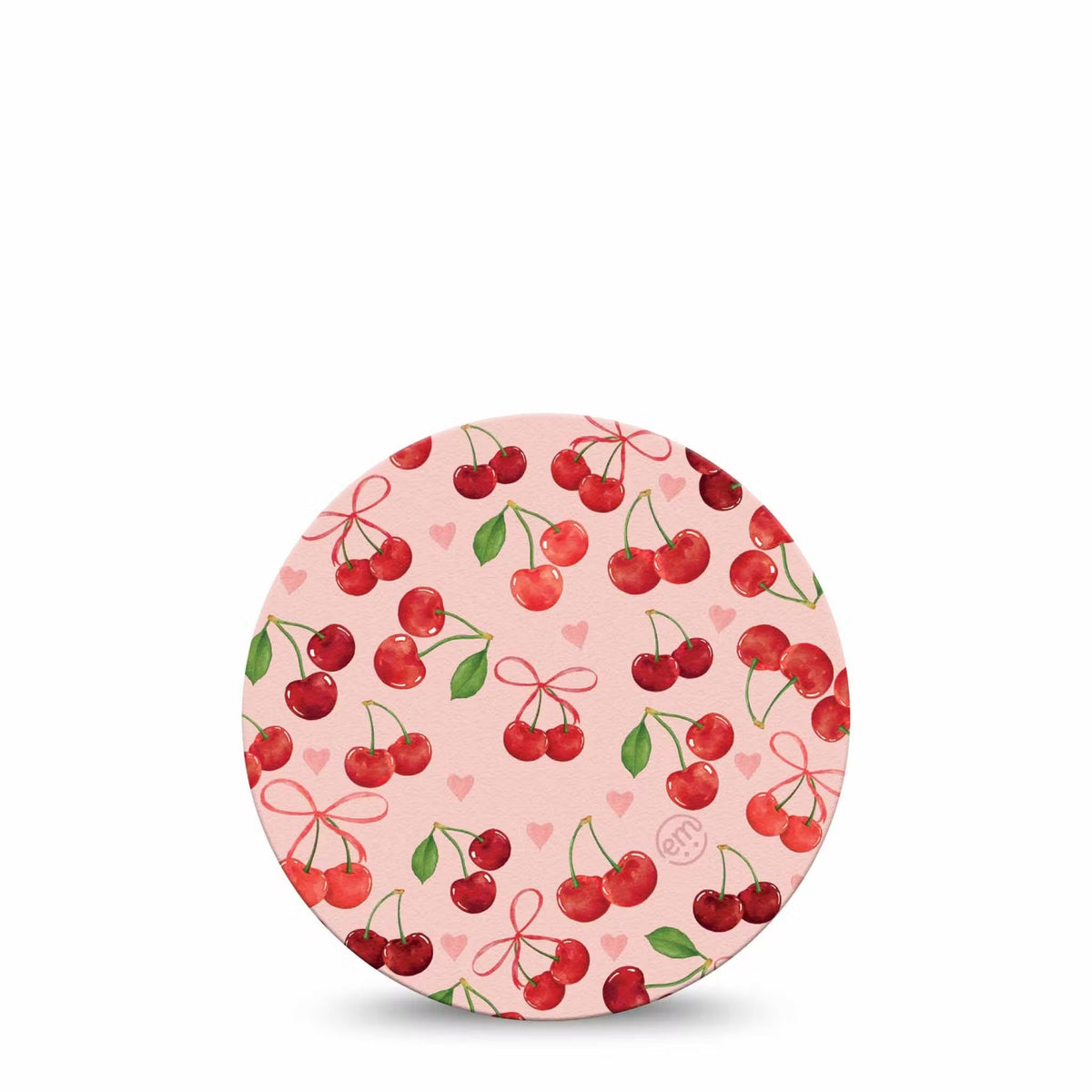 ExpressionMed OverPatch Cherries Adhesive Patch Freestyle Libre 2 or 3