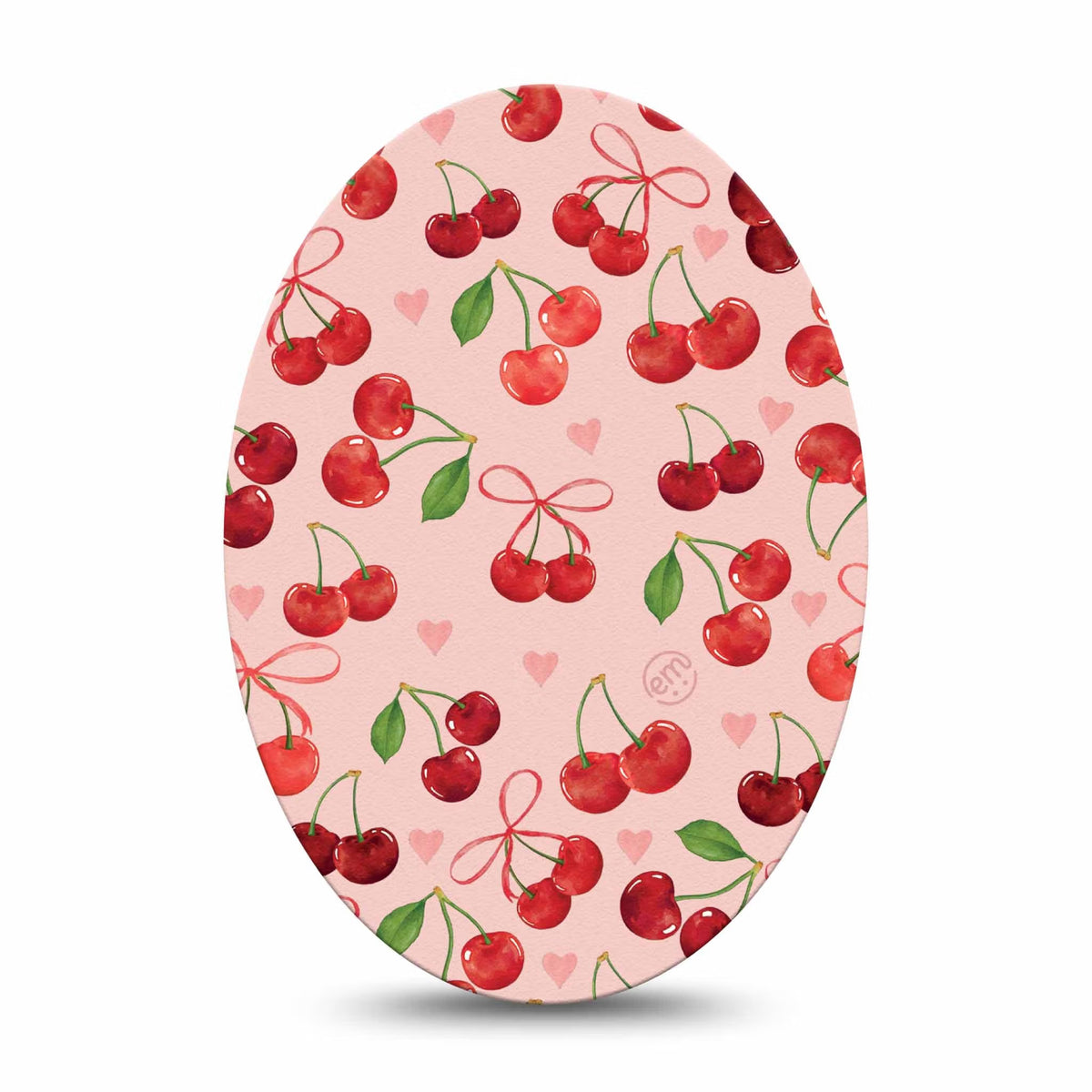 ExpressionMed Cherries Adhesive Patch Oval