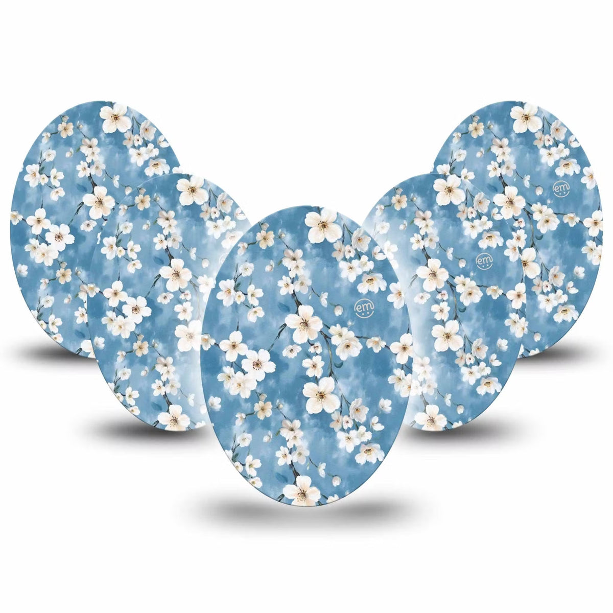 ExpressionMed Cherry Blossom Adhesive Patch Oval