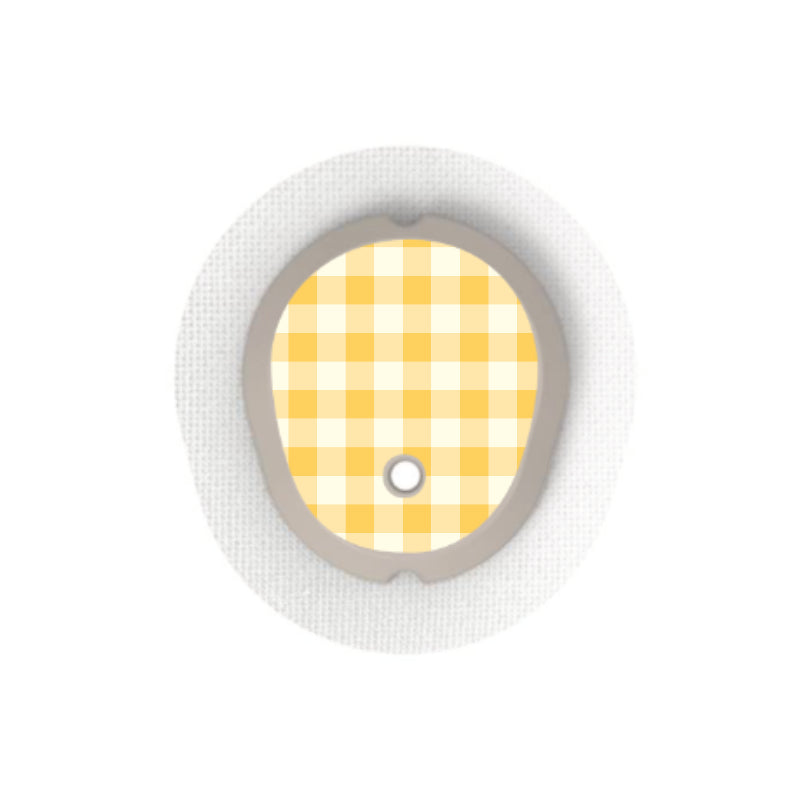 Dexcom G7/Dexcom One+ Sensor Sticker (Citrus Prints) 6 pack