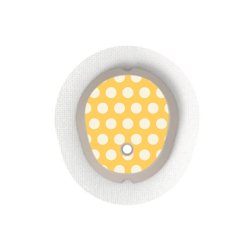 Dexcom G7/Dexcom One+ Sensor Sticker (Citrus Prints) 6 pack