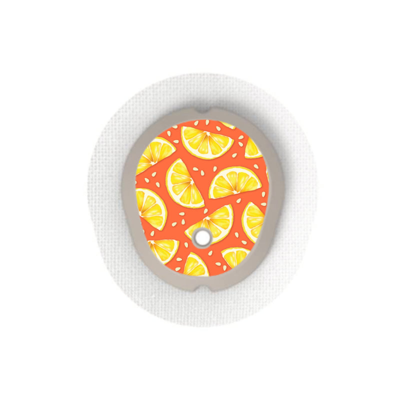 Dexcom G7/Dexcom One+ Sensor Sticker (Citrus Prints) 6 pack ...