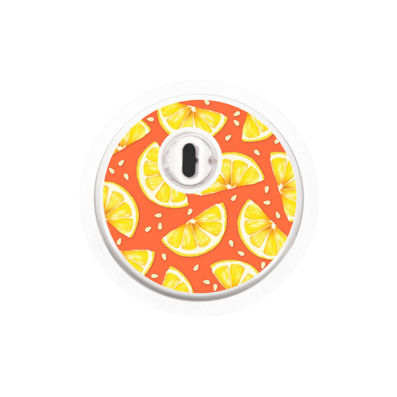 Freestyle Libre 3 Sensor Stickers (Citrus Prints) 6 pack