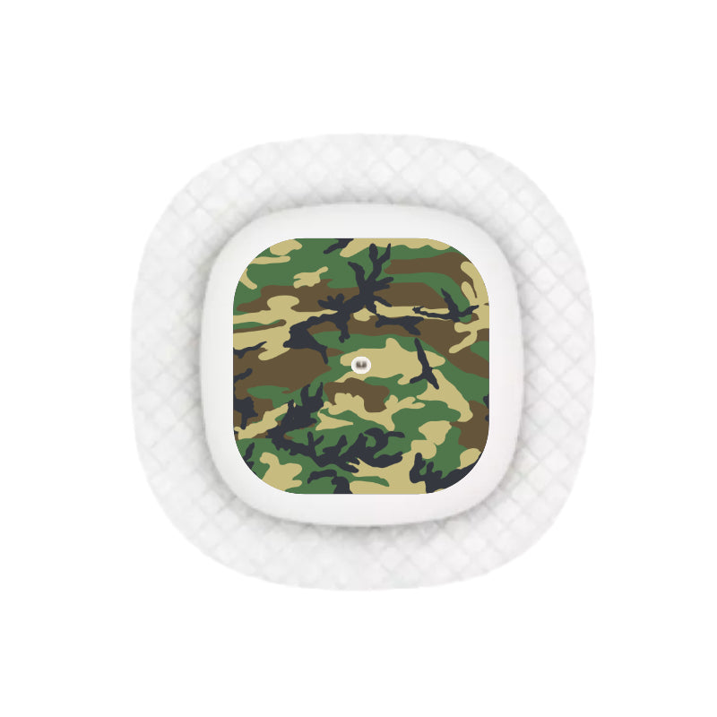 Simple Sensor Sticker Grey Scale Medtronic Simplera Sensor Sticker (Camo Collection) 4 pack ...