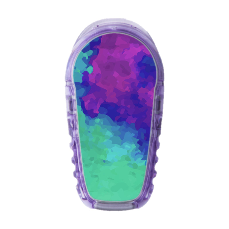 Dexcom G6/One Sensor Sticker (Colour Wave) - Diabeticsupply.co.uk