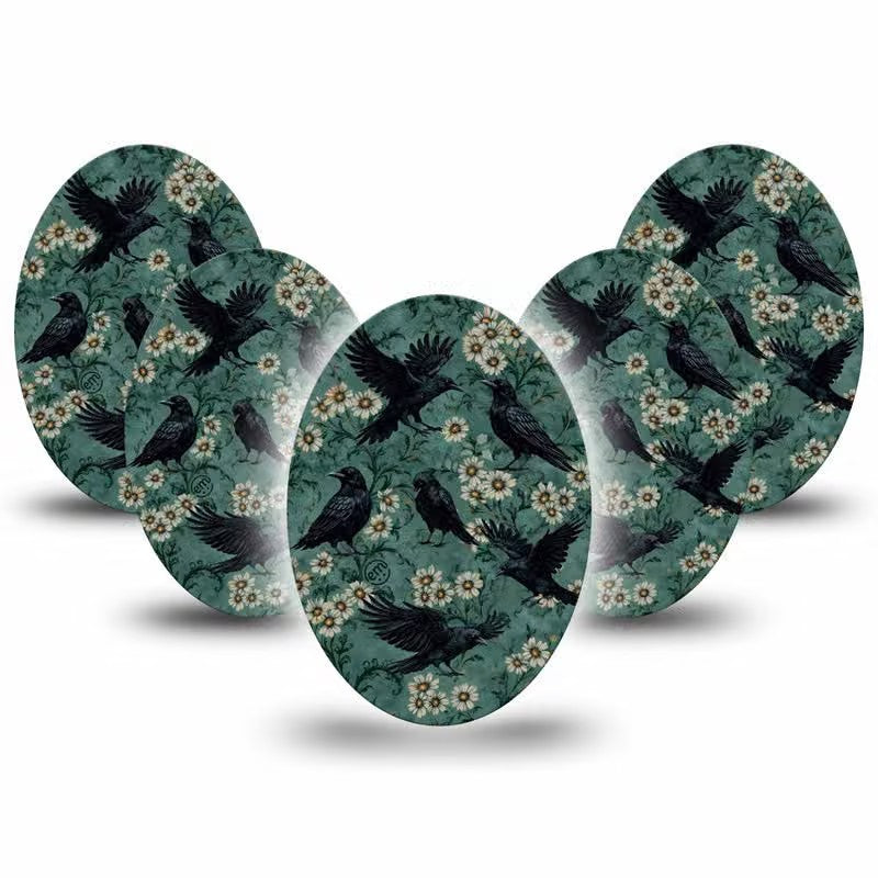 ExpressionMed Crows Adhesive Patch Oval