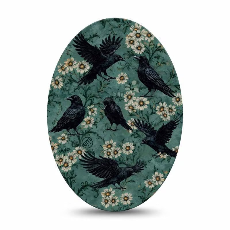 ExpressionMed Crows Adhesive Patch Oval