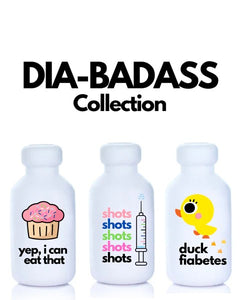 Vial Safe Impact Resistant Medication Vial Protector - 3 Pack (DIA-BADASS)