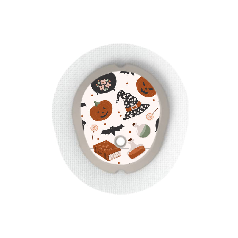 Dexcom G7/Dexcom One+ Sensor Sticker (Boho Halloween) 6 pack ...