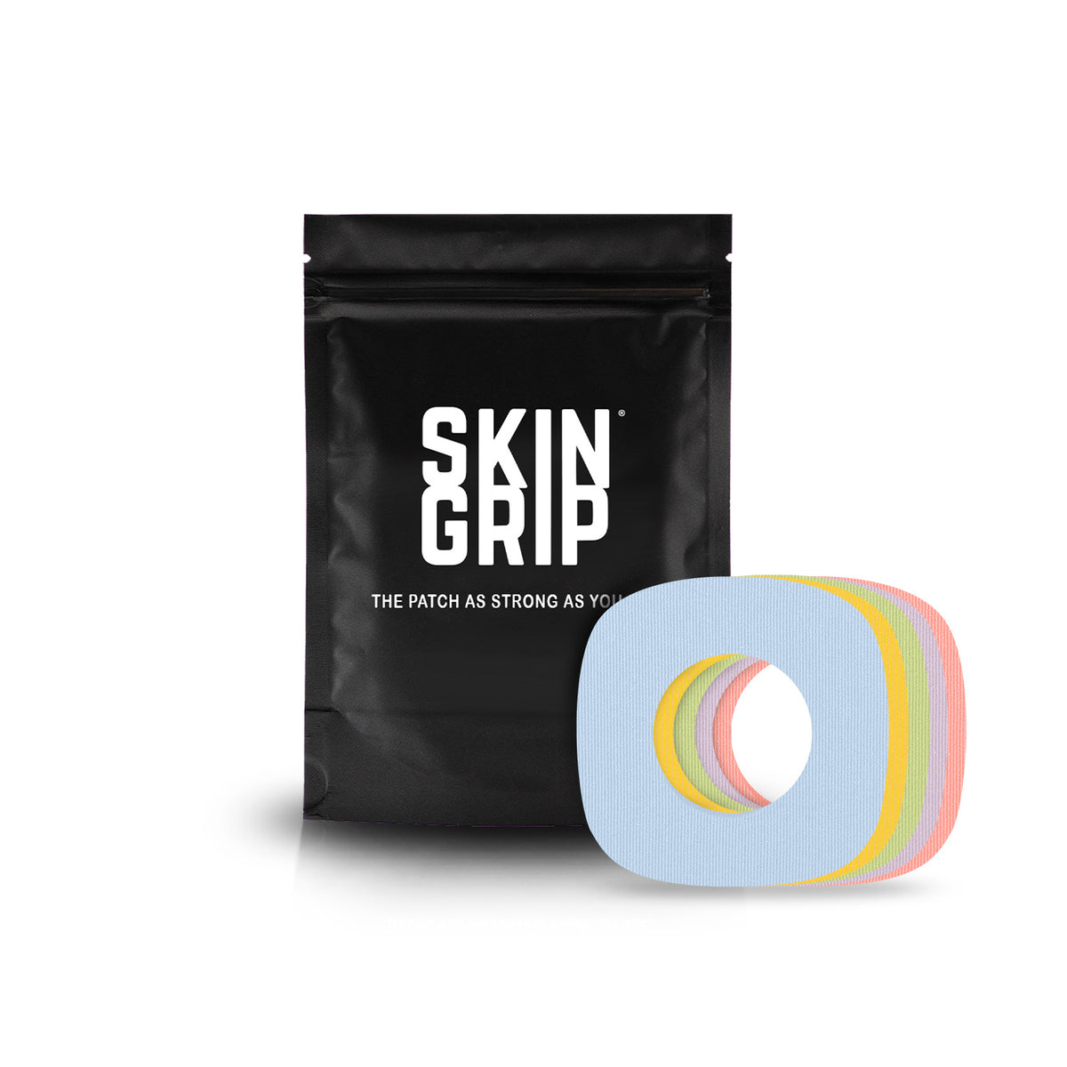 Skin Grip - Dexcom G7/Dexcom ONE+ (with hole) - 20 Pack - Many Colours Available