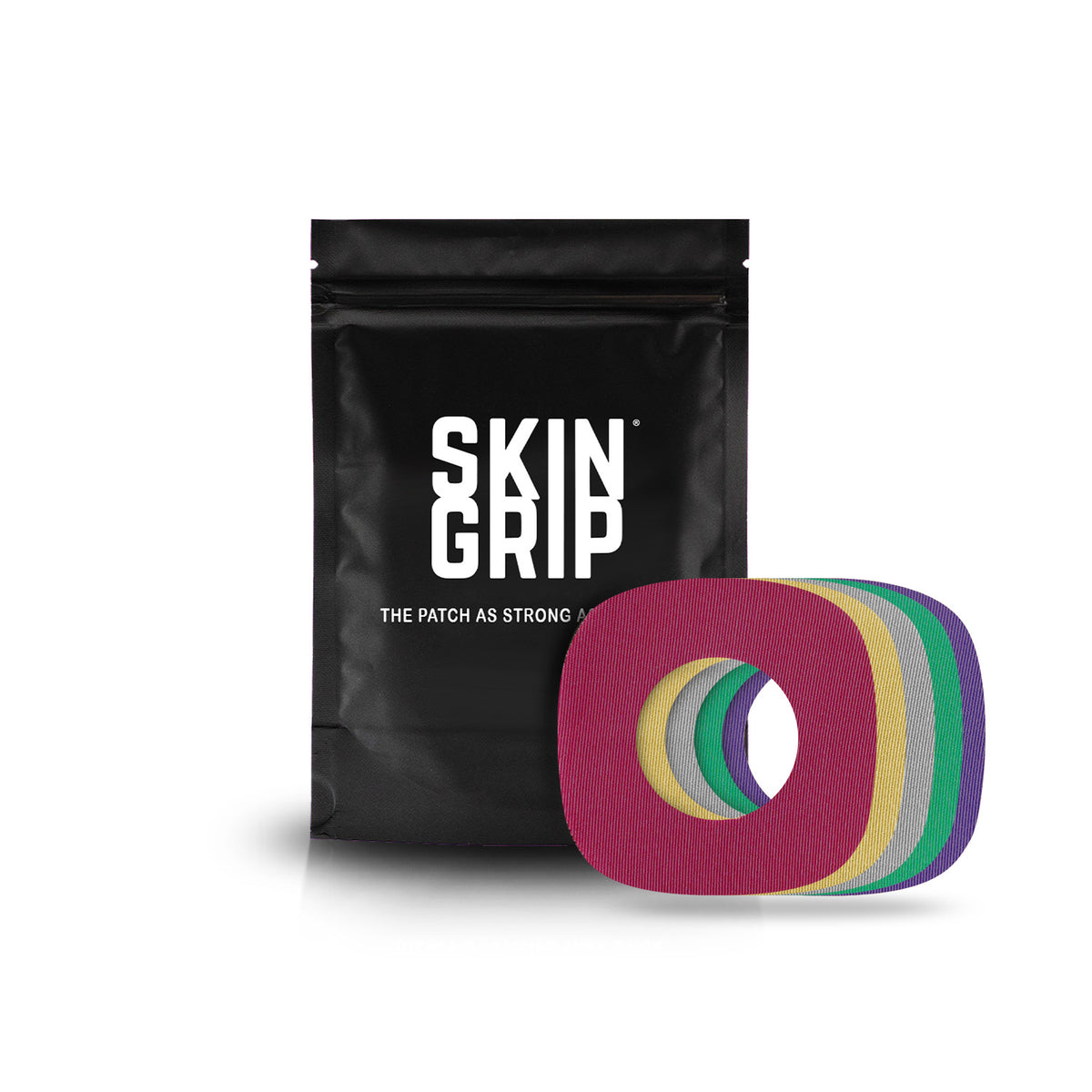 Skin Grip - Dexcom G7/Dexcom ONE+ (with hole) - 20 Pack - Many Colours Available