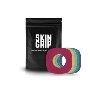 Skin Grip - Dexcom G7 (with hole) - 20 Pack - Many Colours Available