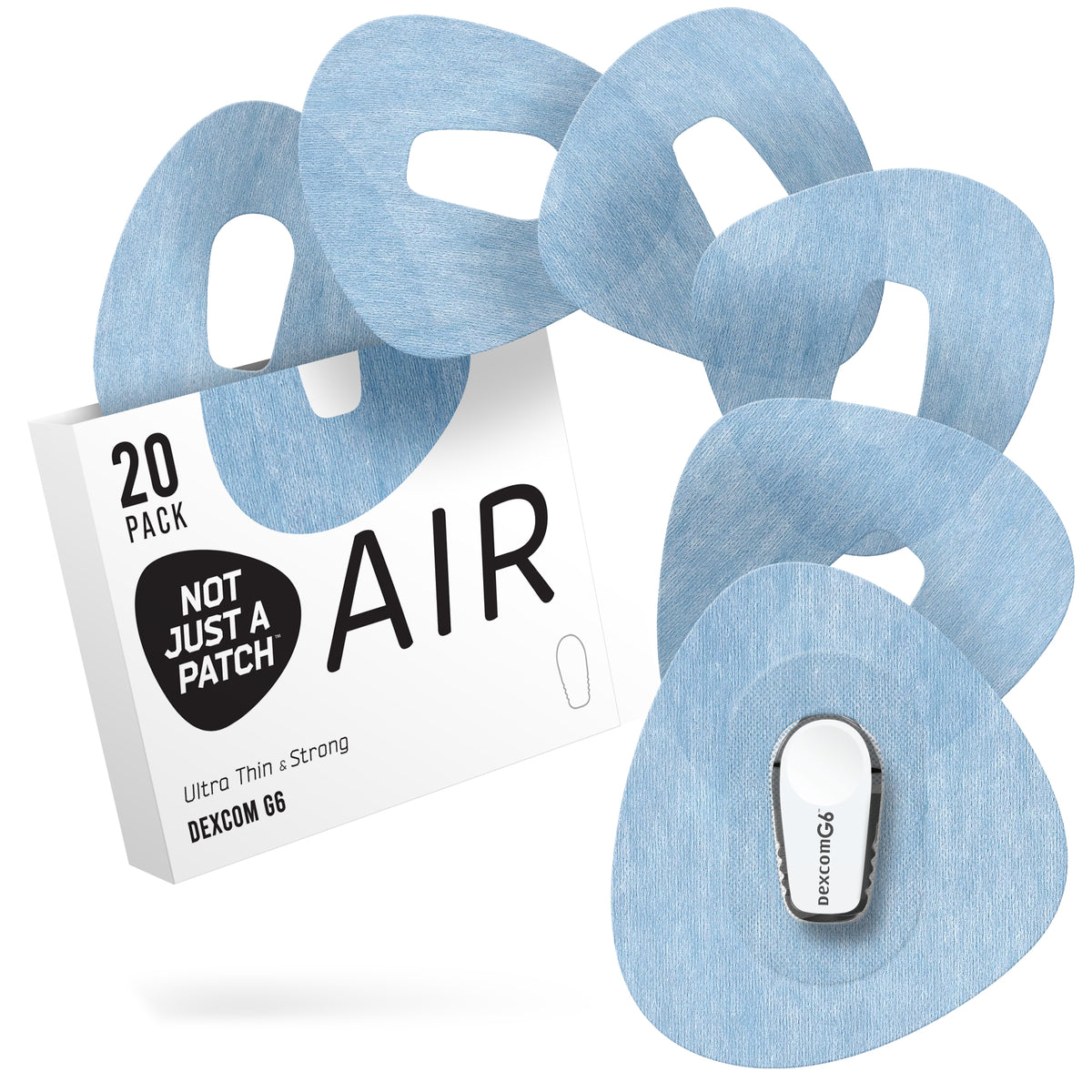 Not Just a Patch Air - Dexcom G6/One - 20 Pack