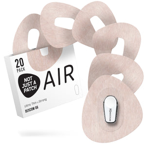 Not Just a Patch Air - Dexcom G6/One - 20 Pack - Diabeticsupply.co.uk