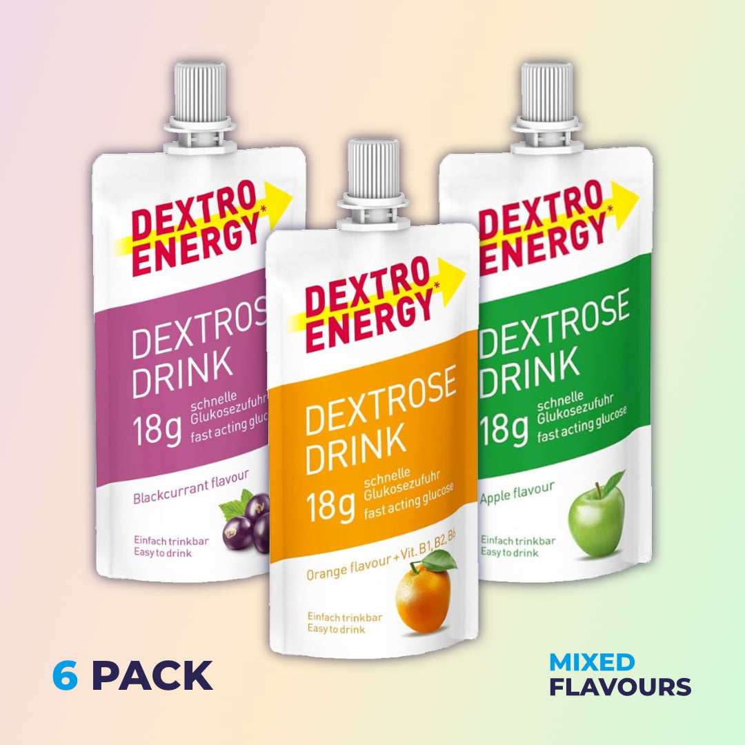 Dextro Energy Dextrose Drink - Mixed Flavours (6 Pack)