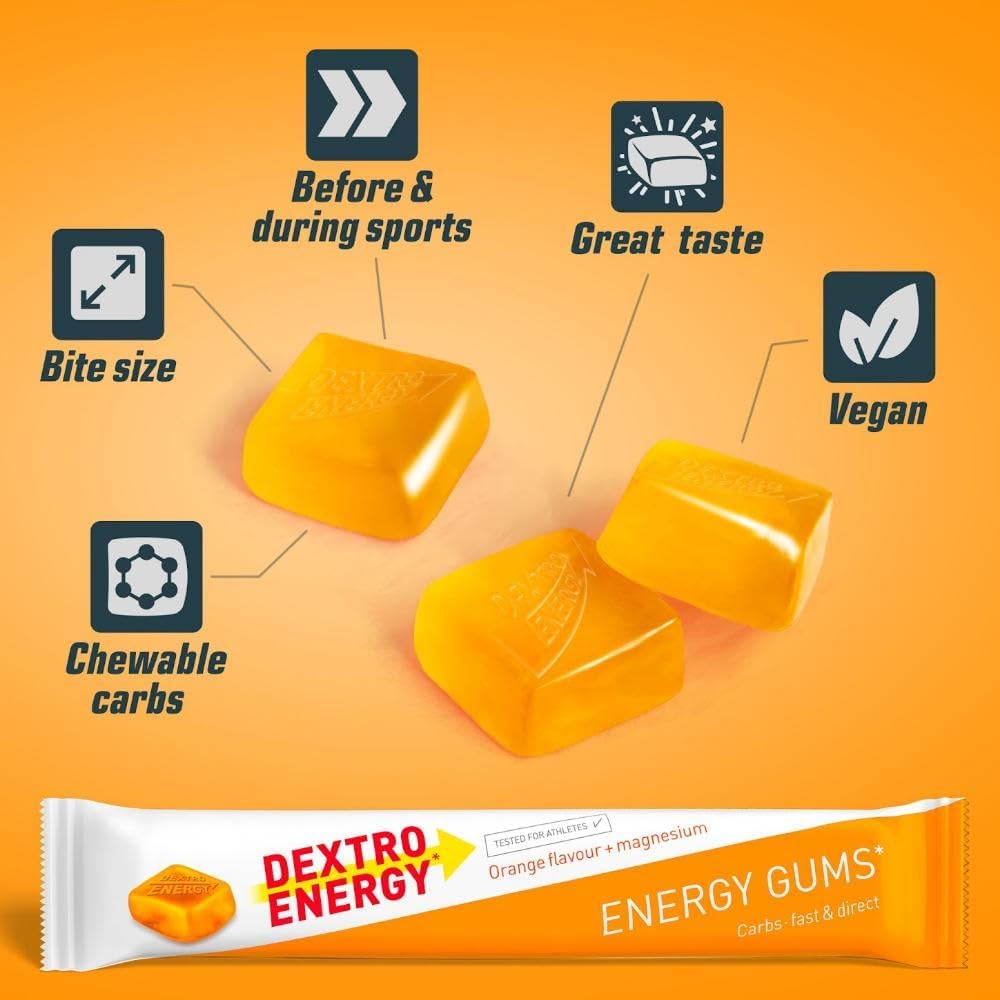 Dextro Energy Gums - Orange (single pack)