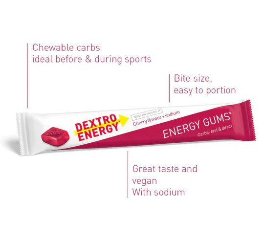Dextro Energy Gums - Cherry (single pack)