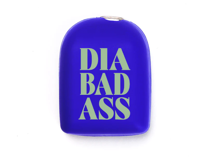 Omni Pod Reusable Cover (Diabadass) Blue