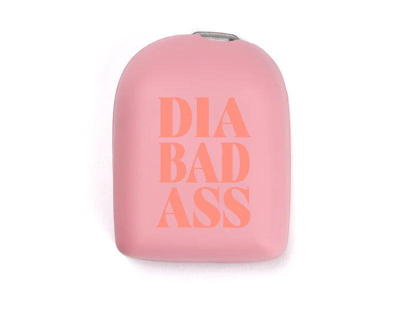 Omni Pod Reusable Cover (Diabadass) Light Pink