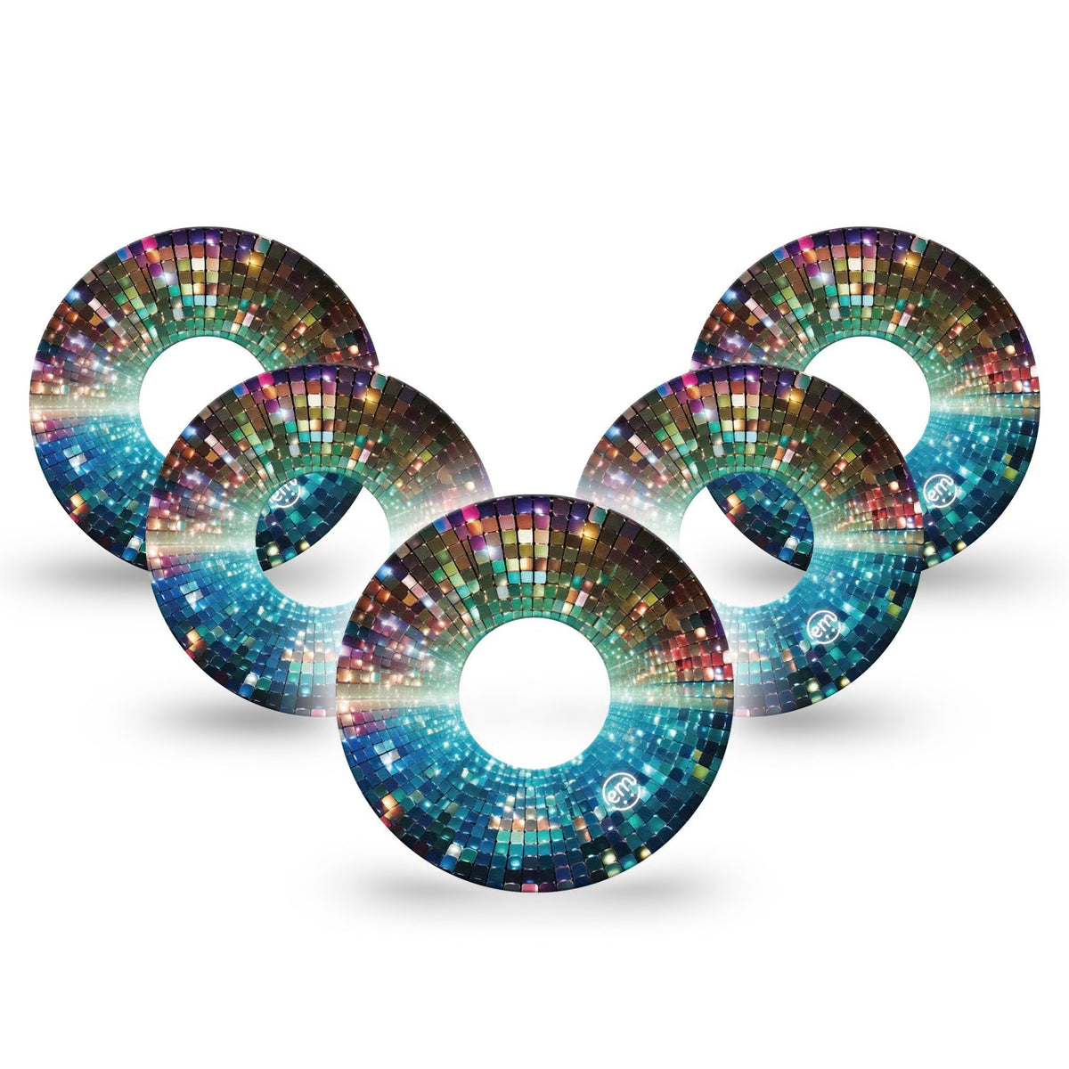 ExpressionMed Disco Lights Adhesive Patch Infusion Set